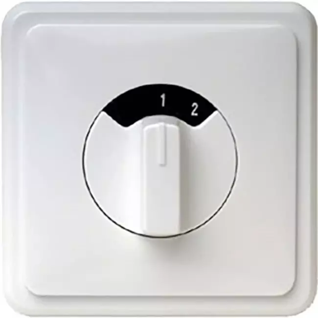 Zehnder Stork three-position switch SA 1-3V built-in
