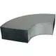 Bend 90 degrees 170x80 mm horizontal duct