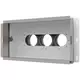 Vent-Axia Uniflexplus wall collector rear connection Insulated 3 x Ø69mm for flat duct 300 x 150mm