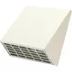 Cover HRU wall Ø100 - RAL9010