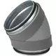 Thermoduct insulated 45 degree elbow bend diameter 160 mm