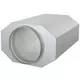 Ruck silencer Ø150 - Length 460mm