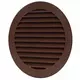 Vane grill diameter 125 mm brown - VR125B