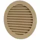 Vane grill diameter 100 mm beige - VR100Y