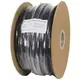 Flexible black rubber cable, 3 x 1.5, for outdoor use, 50-meter roll