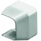 Climaplus air conditioning duct Reducer from 125x75 to 90x65mm RAL9010 WHITE