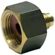 Drain swivel for refrigerant bottle
