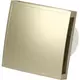 Bathroom extractor fan Ø 100 mm gold - design T100G
