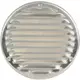 Metal ventilation grille round Ø160 mm aluminium - MR160Al