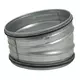 Round spiral bend SAFE 15° Ø 100mm for spiral duct