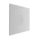 Perforated 600 x 600 ceiling diffuser for extraction - non-insulated plenum box with 125 mm side connection - mixed colour RAL 9010