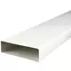 Rectangular plastic ventilation duct 220 x 55m L=1 metre - K25-1