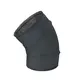 Round spiral bend 45° Ø 125mm for spiral duct - bespoke RAL7016