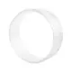 Spiral safe male coupler Ø 100 mm for spiral duct - bespoke RAL9010