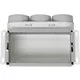Vent-Axia Uniflexplus wall collector with top connection, insulated 3 x Ø69mm for flat duct 200 x 100mm