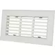 UniflexPlus grille with fixed louvres 200x100 for wall manifold