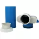 UniflexPlus valve manifold 1 x Ø90 mm with sliding sleeve 250 mm and protective cap Ø125 mm