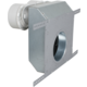 UniflexPlus wall-mounted valve manifold excl. valve 2x Ø90 mm