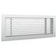Bar grille for wall mounting with clamping springs - 600x100 mm