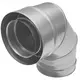Concentric diameter 100 - 150 mm bend 87 degrees I316L/I304 (D0.5/0.6)