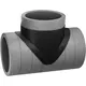 Insulated T-piece EPS diameter 125mm