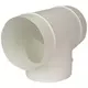 Round plastic T-piece diameter: 150mm AT150