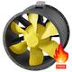 Axial duct fan flue gas - AL 800 D6 F4 01