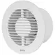 Bathroom extractor fan round Ø 125 mm white with timer and humidity sensor - EE125HT