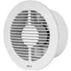 Bathroom extractor fan round Ø 150 mm white with timer - EA150T