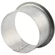 Galvanized ring with diameter 180 mm and height 110 mm
