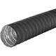 Combidec ventilation hose aluminium with polyester outer layer BLACK Ø 80 mm (10 metres)
