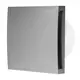 Bathroom extractor fan Ø 100 mm silver - design EET100S