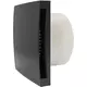 Bathroom extractor fan Ø 100 mm anthracite with timer - Design EET100TA