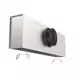 Uninsulated plenum for slot diffuser with 3 slots of 400 mm