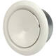 Ventilation valve 100 mm metal - S-DVS100 RAL9010