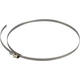 Stainless steel hose clamp 60mm diameter 135mm - PCSS60-135