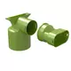 Ubbink Air Excellent 35SC valve adapter 125 1x90°