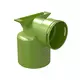 Ubbink Air Excellent 48C valve adapter 125 1x90°