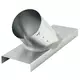 Branch piece diameter 80 mm 45 degrees