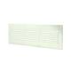 Metal ventilation grille rectangular 300x100 zinc - MR3010ZN