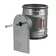 Motor-controlled check valve Ø 125mm for spiral duct