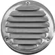 Metal ventilation grille round 100 mm aluminium - MR100AL