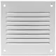 Metal grille 100x100mm white - MR1010