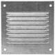 Metal grille 100x100mm zinc - MR1010Zn