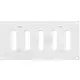 Adjustable metal slot diffuser 200x100 white - MR2010R - RAL9016