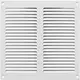 Metal grille 200x200mm white - MR2020