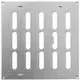 Adjustable metal slot diffuser 200x200 galvinized - MR2020RZn