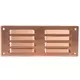 Metal ventilation grille rectangular 260x105 mm copper - MR26105Cu