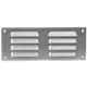Metal ventilation grille rectangular 260x105 mm sinc - MR26105Zn
