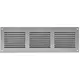 Metal grille 300x100mm grey - MR3010P